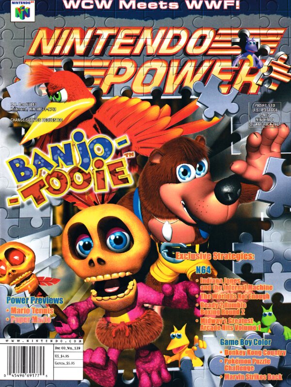 Nintendo Power Issue 139 (December 2000) cover